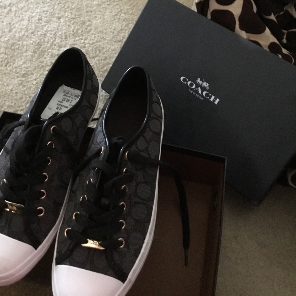 Coach Canvas Shoes